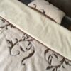 POŚCIEL Z WEŁNY CAMEL JASNY BOHO + MERYNOS TUMBLER 140x200