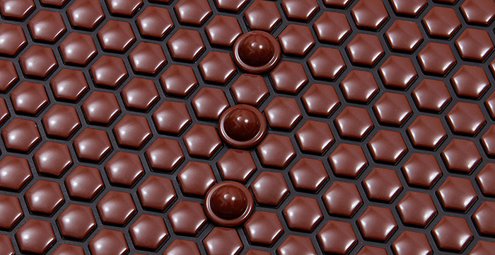 Mata Turmalinowa 80x190 cm z ceramiki turmalinu BRONZE Hexagon - 977 sztuk Turmalinu + 3 sexual - Super Jakość Ceramiki Turmalinu - Sprzedaż wyłącznie dla Firm w Hurcie przy zakupie minimum 4 sztuk cena za sztukę