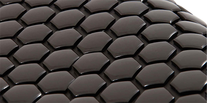 Mata Turmalinowa HEXAGON MAIFAN 92x45 cm - Kolekcja 2022 - Ceramika Turmalinu - Luksusowy Zamszowy Materiał - Sprzedaż wyłącznie dla Firm w Hurcie przy zakupie minimum 4 sztuk cena za sztukę