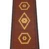 Mata Turmalinowa 50x150 cm z ceramiki turmalinu BROWN & YELLOW - 637 sztuk Turmalinu - Super Jakość Ceramiki Turmalinu - Sprzedaż wyłącznie dla Firm w Hurcie przy zakupie minimum 4 sztuk cena za sztukę