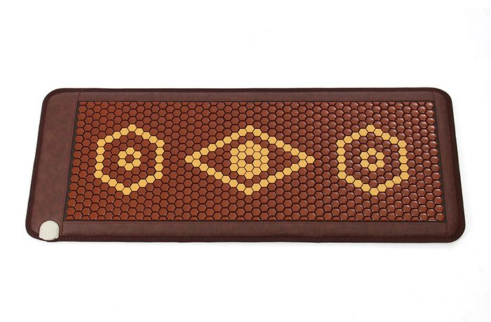Mata Turmalinowa 50x150 cm z ceramiki turmalinu BROWN & YELLOW - 637 sztuk Turmalinu - Super Jakość Ceramiki Turmalinu - Sprzedaż wyłącznie dla Firm w Hurcie przy zakupie minimum 4 sztuk cena za sztukę