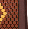Mata Turmalinowa 50x150 cm z ceramiki turmalinu BROWN & YELLOW - 637 sztuk Turmalinu - Super Jakość Ceramiki Turmalinu - Sprzedaż wyłącznie dla Firm w Hurcie przy zakupie minimum 4 sztuk cena za sztukę