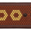 Mata Turmalinowa 50x100 cm z ceramiki turmalinu BROWN & YELLOW - 318 sztuk Turmalinu + 3 sexual - Super Jakość Ceramiki Turmalinu - Sprzedaż wyłącznie dla Firm w Hurcie przy zakupie minimum 4 sztuk cena za sztukę