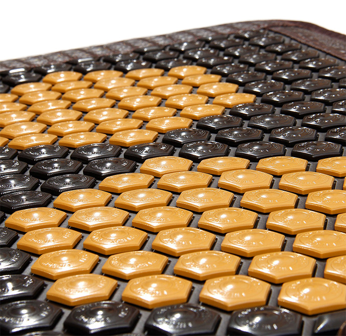Mata Turmalinowa 50x100 cm z ceramiki turmalinu Hexagon KAINOS - 318 sztuk Turmalinu + 3 K - Super Jakość Ceramiki Turmalinu - Sprzedaż wyłącznie dla Firm w Hurcie przy zakupie minimum 4 sztuk cena za sztukę