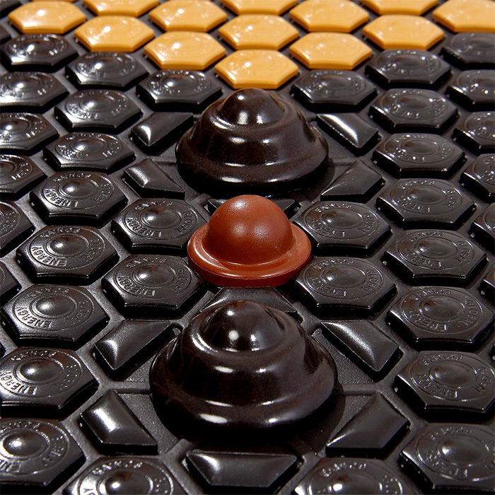 Mata Turmalinowa 50x100 cm z ceramiki turmalinu Hexagon KAINOS - 318 sztuk Turmalinu + 3 K - Super Jakość Ceramiki Turmalinu - Sprzedaż wyłącznie dla Firm w Hurcie przy zakupie minimum 4 sztuk cena za sztukę
