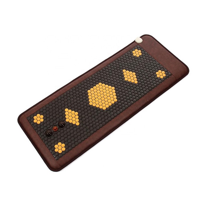 Mata Turmalinowa 60x150 cm z ceramiki turmalinu Hexagon KAINOS - 683 sztuki Turmalinu + 3 K - Super Jakość Ceramiki Turmalinu - Sprzedaż wyłącznie dla Firm w Hurcie przy zakupie minimum 4 sztuk cena za sztukę