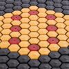 Mata Turmalinowa 60x150 cm z ceramiki turmalinu Hexagon KAINOS + PHOTON - 671 sztuki Turmalinu + 12 sztuk Photon + 3 K - Super Jakość Ceramiki Turmalinu - Sprzedaż wyłącznie dla Firm w Hurcie przy zakupie minimum 4 sztuk cena za sztukę