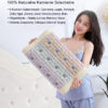 Poduszka Energy BIAN Czakra 5 Kamieni 50x30x10 cm - Kamienie Szlachetne + Kamienie Bian - Wypełnienie Visco Pianka Leniwa - Kolekcja 2025 - Gabinety Spa Reiki Yoga Dom - Cena Katalogowa 980 złotych