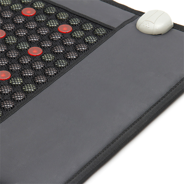 Mata Turmalinowa Nefrytowa MEDICAL SPA BLACK + Pemf + Photon 60x150cm - Niespotykane połączenie 2 Kamieni - pole magnetyczne PEMF - Sprzedaż wyłącznie dla Firm w Hurcie przy zakupie minimum 4 sztuk cena za sztukę