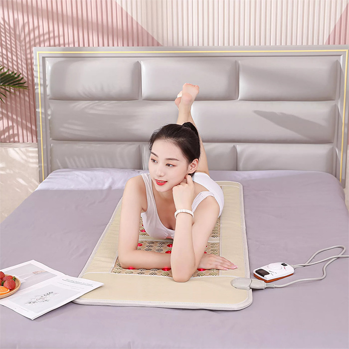 Mata Turmalinowa Nefrytowa MEDICAL SPA + Pemf + Photon 60x150cm - Niespotykane połączenie 2 Kamieni - pole magnetyczne PEMF - Sprzedaż wyłącznie dla Firm w Hurcie przy zakupie minimum 4 sztuk cena za sztukę