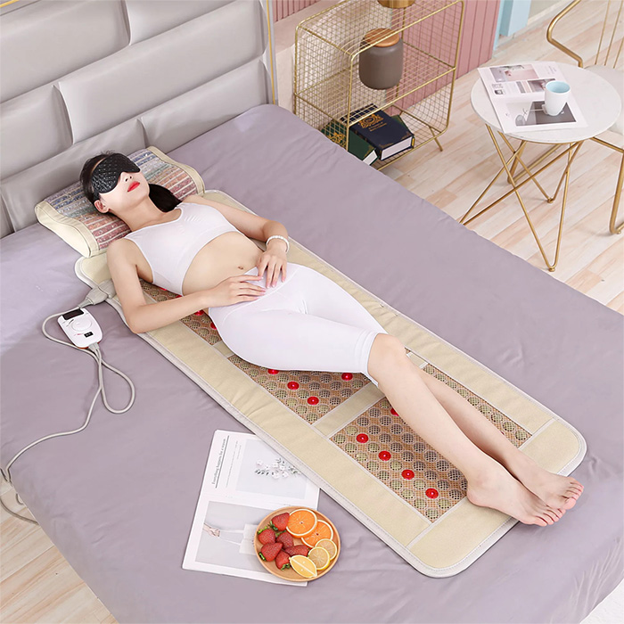 Mata Turmalinowa Nefrytowa MEDICAL SPA + Pemf + Photon 60x150cm - Niespotykane połączenie 2 Kamieni - pole magnetyczne PEMF - Sprzedaż wyłącznie dla Firm w Hurcie przy zakupie minimum 4 sztuk cena za sztukę
