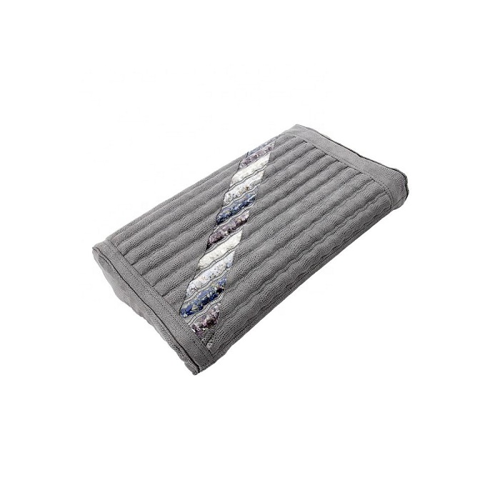 Poduszka Czakra Energy 4 Kamieni 50x30x10 cm - 4 Kryształy - wypełnienie pianka leniwa visco - Kolekcja 2022 - Sprzedaż wyłącznie dla Firm w Hurcie przy zakupie minimum 4 sztuk cena za sztukę