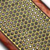 Mata Nefrytowa Luxury Jade Hexagon Technology Korea 50x85 cm - 264 Kamieni Czarnego Nefrytu - Sprzedaż wyłącznie dla Firm w Hurcie przy zakupie minimum 4 sztuk cena za sztukę