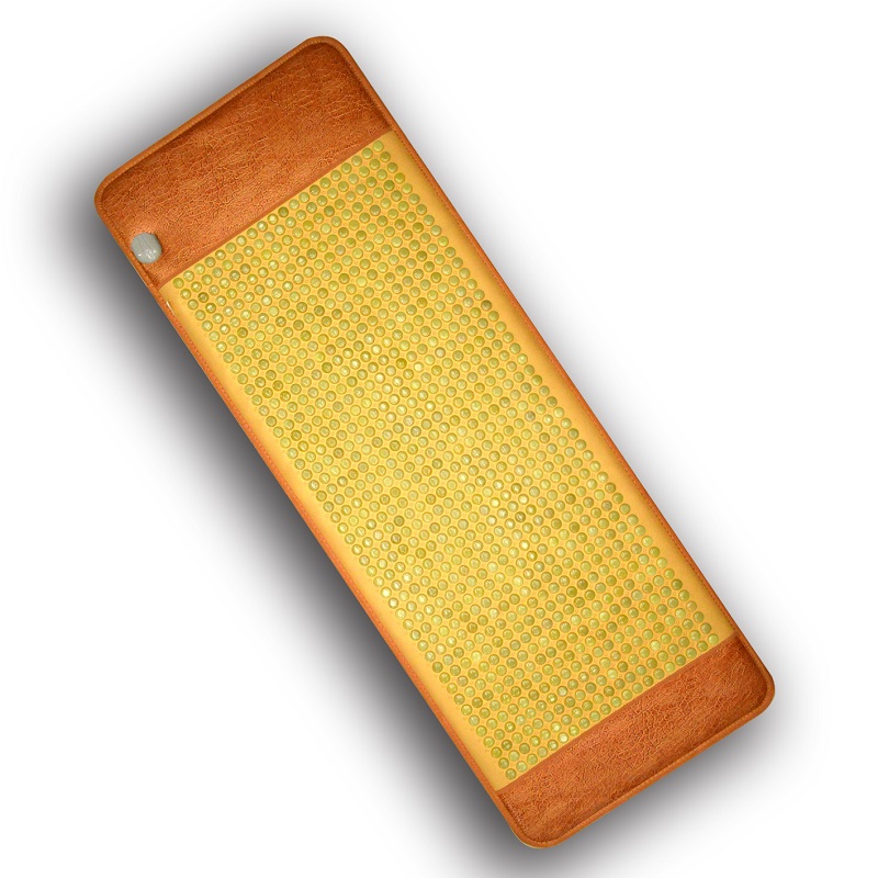 Mata Nefrytowa Fitness Yellow Luxury Technology Korea 70x190 cm - 960 Kamieni Nefrytu - Sprzedaż wyłącznie dla Firm w Hurcie przy zakupie minimum 4 sztuk cena za sztukę