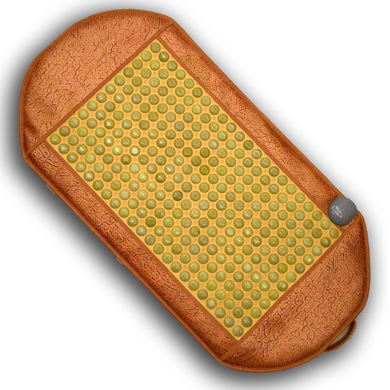 Mata Nefrytowa Orange Yellow Luxury Technology Korea 50x85 cm - 264 Kamieni Nefrytu - Sprzedaż wyłącznie dla Firm w Hurcie przy zakupie minimum 4 sztuk cena za sztukę