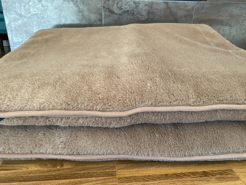 MATERAC Z WEŁNY WIELBŁĄDZIEJ CAMEL CIEMNY KRÓLEWSKI 180x200