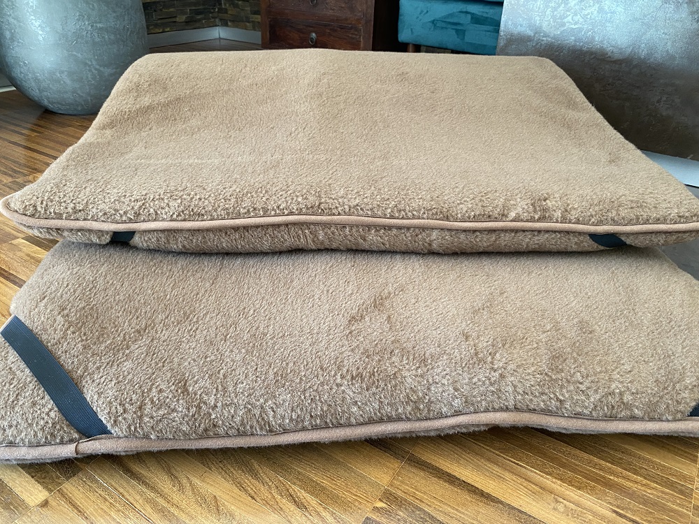 MATERAC Z WEŁNY WIELBŁĄDZIEJ CAMEL CIEMNY KRÓLEWSKI 180x200