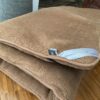 MATERAC Z WEŁNY WIELBŁĄDZIEJ CAMEL CIEMNY KRÓLEWSKI 180x200