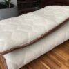 MATERAC Z WEŁNY CAMEL CIEMNY + KASZMIR CARO MEGA GRUBY 180x200