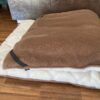 MATERAC Z WEŁNY CAMEL CIEMNY + KASZMIR CARO MEGA GRUBY 180x200