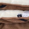 MATERAC Z WEŁNY CAMEL CIEMNY + KASZMIR CARO MEGA GRUBY 180x200