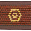 Mata Turmalinowa 45x92 cm z ceramiki turmalinu BROWN & YELLOW - 198 sztuk Turmalinu - Super Jakość Ceramiki Turmalinu - Sprzedaż wyłącznie dla Firm w Hurcie przy zakupie minimum 4 sztuk cena za sztukę