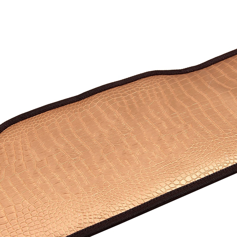 Pas Turmalin z Fotonem z ceramiki turmalinowej Hexagon BRONZE FOTON 2 27x140 cm - 156 sztuk Turmalinu + 12 Photon - Sprzedaż wyłącznie dla Firm w Hurcie przy zakupie minimum 4 sztuk cena za sztukę
