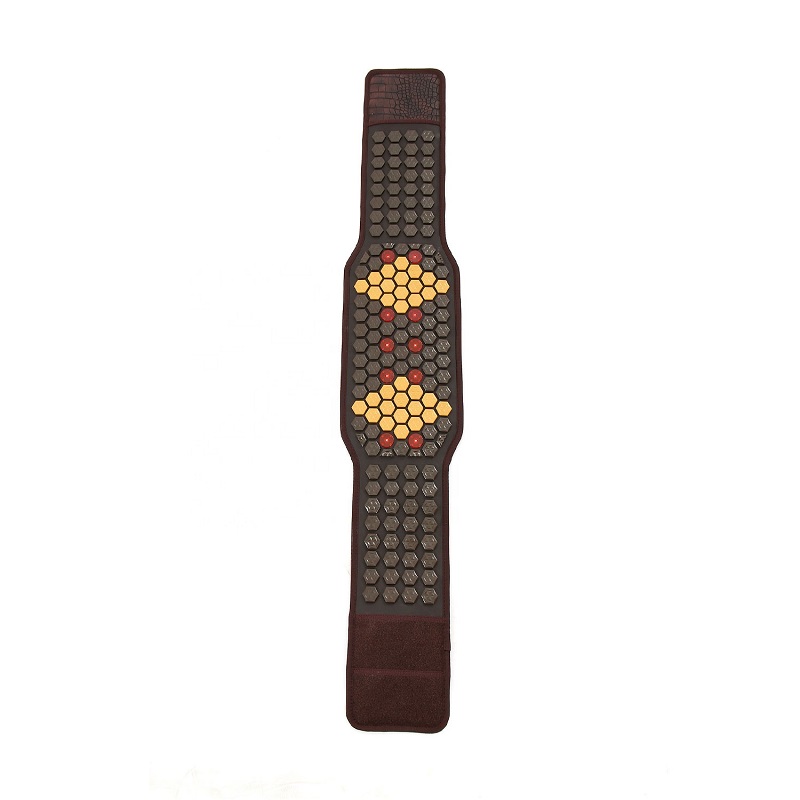 Pas Turmalinowo-Fotonowy z ceramiki turmalinowej HEXAGON 25x140 cm wersja A - Kolekcja 2025 - Spala do 900 kalorii - 152 sztuk Turmalinu + 10 Photon - cena katalogowa 2840 złotych