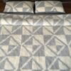 Posciel-welniana-alpaka-triangolialpaka-silver-gladka-160x200-5 POŚCIEL Z WEŁNY ALPAKI SILVER + ALPAKA TRIANGOLI 180x200 + MATERAC