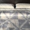 POŚCIEL Z WEŁNY ALPAKI TRIANGOLI + KASZMIR CARO 200x200
