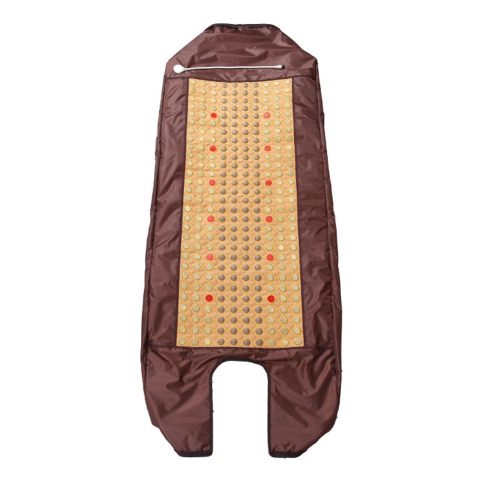 Sauna Spa Czakra 7 Kamieni PEMF + PHOTON 80x190 wersja Silver - Kamienie Szlachetne + Kamienie Turmalinowe + Kamienie Jade + pole magnetyczne PEMF + funkcja PHOTON - Kolekcja 2025 - Gabinety Spa Reiki Yoga Dom - Cena Katalogowa 8290 złotych