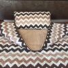 33 POŚCIEL Z WEŁNY CAMEL CAPPUCCINO PASY 140x200