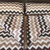 POŚCIEL Z WEŁNY CAMEL CAPPUCCINO PASY 200x200