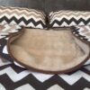 POŚCIEL Z WEŁNY CAMEL CAPPUCCINO PASY 200x200