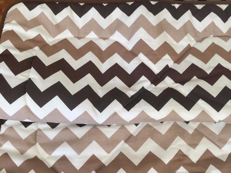 KOŁDRA Z WEŁNY CAMEL CAPPUCCINO PASY 220x200