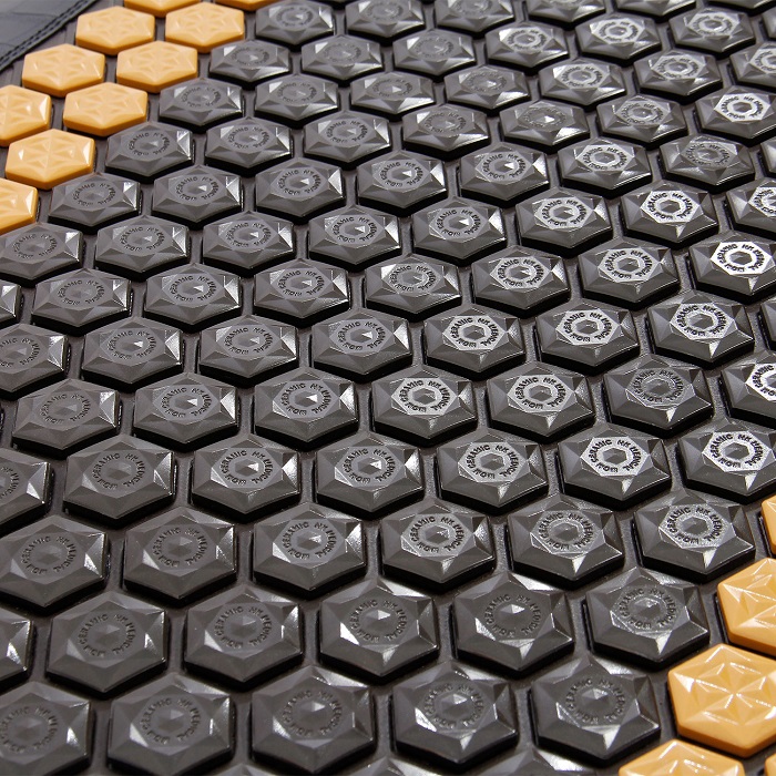 Mata Turmalinowa HEXAGON CERAMIC 80x50 cm Kolekcja 2022 Super Jakość Kamieni ! Luksusowe Wykończenie ! Nowe zgrabne piloty z czasomierzem ! Sprzedaż wyłącznie dla Firm w Hurcie przy zakupie minimum 4 sztuk cena za sztukę