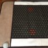 Mata Turmalinowa NOBLE Hexagon 80x190 cm - Kolekcja 2025 - 902 sztuki Turmalinu - Super Jakość Ceramiki Turmalinowej - Luksusowy Zamszowy Materiał - Cena Katalogowa 4890 złotych