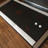 Mata Turmalinowa NOBLE Hexagon 80x190 cm - Kolekcja 2025 - 902 sztuki Turmalinu - Super Jakość Ceramiki Turmalinowej - Luksusowy Zamszowy Materiał - Cena Katalogowa 4890 złotych