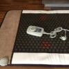 Mata Turmalinowa NOBLE Hexagon 80x190 cm - Kolekcja 2025 - 902 sztuki Turmalinu - Super Jakość Ceramiki Turmalinowej - Luksusowy Zamszowy Materiał - Cena Katalogowa 4890 złotych