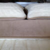 POŚCIEL Z WEŁNY KASZMIR LUX PASY + CAMEL JASNY 240X200 + PODKŁAD