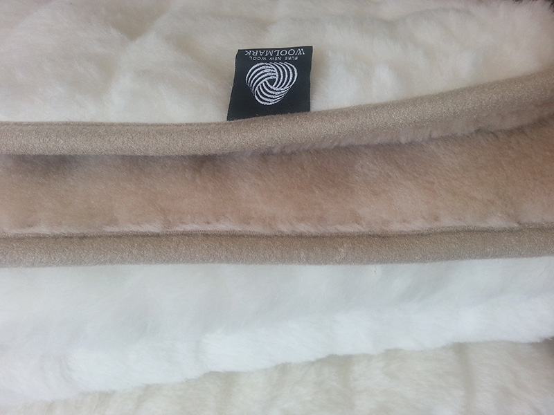 3 KOŁDRA Z WEŁNY CAMEL JASNY + KASZMIR LUX PASY 200X200