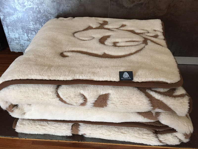 3 KOŁDRA Z WEŁNY CAMEL WIELBŁĄDZIEJ SZLACHECKI 200x200