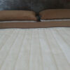 POŚCIEL Z WEŁNY KASZMIR LUX PASY + CAMEL CIEMNY 220X200 + MATERAC