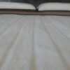 POŚCIEL Z WEŁNY KASZMIR LUX PASY + CAMEL CIEMNY 220X200 + MATERAC