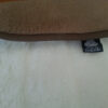KOŁDRA Z WEŁNY CAMEL CIEMNY + KASZMIR LUX PASY 140X200