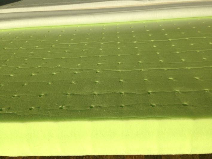 MATERAC Z WEŁNY KASZMIR Lateks 100x200