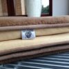 4361 MATERAC Z WEŁNY WIELBŁĄDZIEJ CAMEL KRÓLEWSKI Lateksowy 180x200