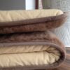 4363 MATERAC Z WEŁNY WIELBŁĄDZIEJ CAMEL KRÓLEWSKI Lateksowy 180x200