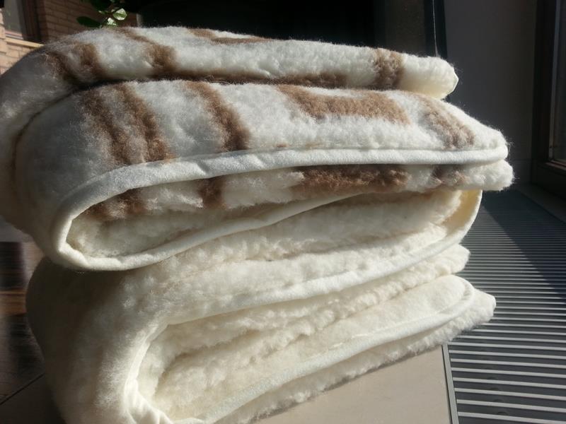 KOC Z WEŁNY MERYNOS GREKA 220x200