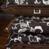 15 POŚCIEL Z WEŁNY CAMEL CIEMNY BROWN MEDIOLAN 140x200